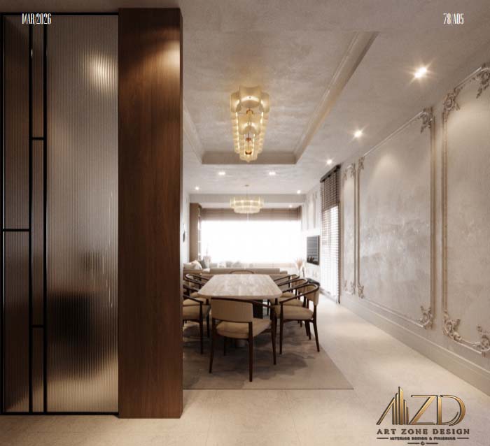 شقة سكنية | رقي التصميم.. ودقة التنفيذ
